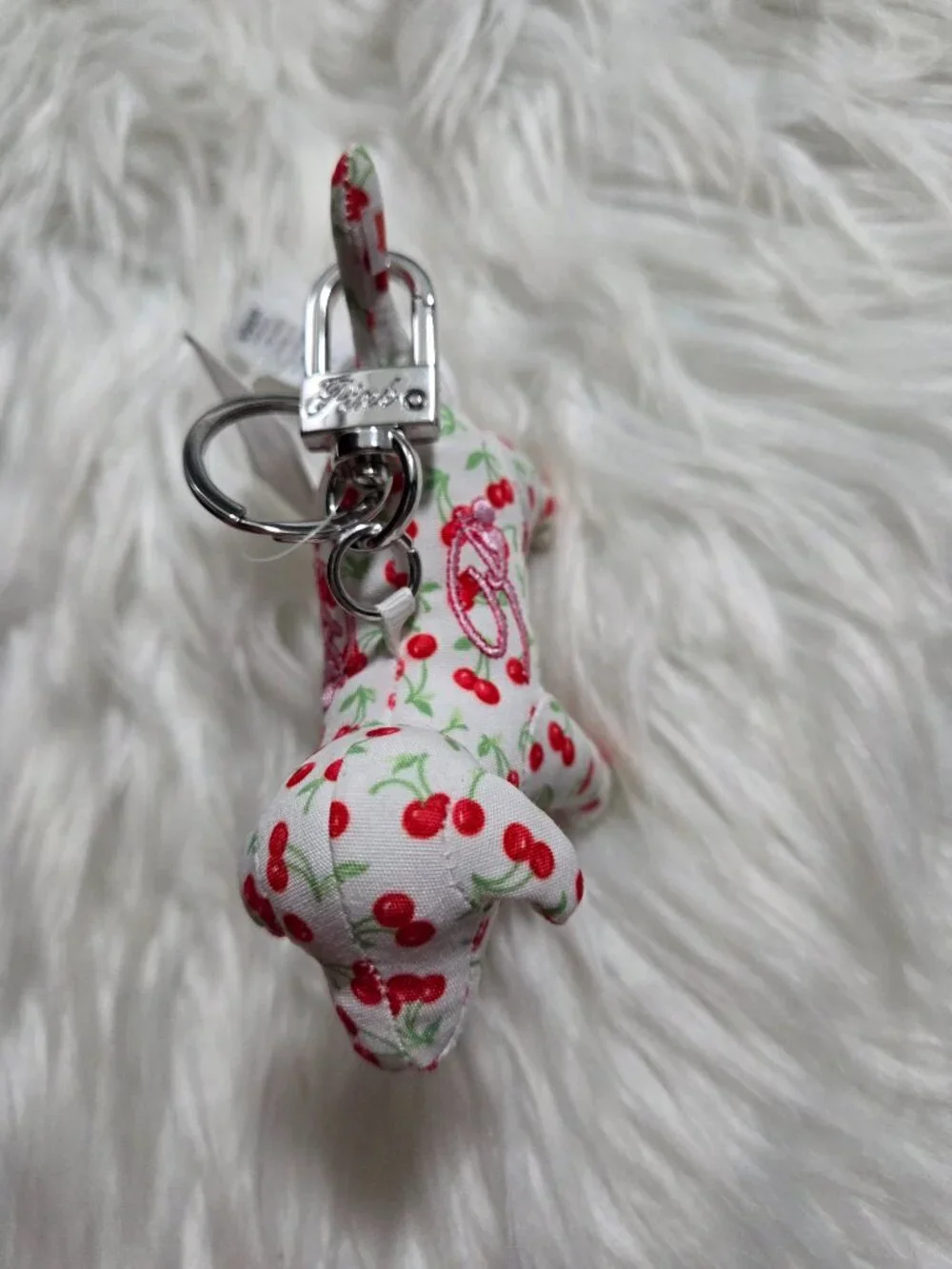 PINK Victoria's Secrete Micro Dog Keychain Charm
